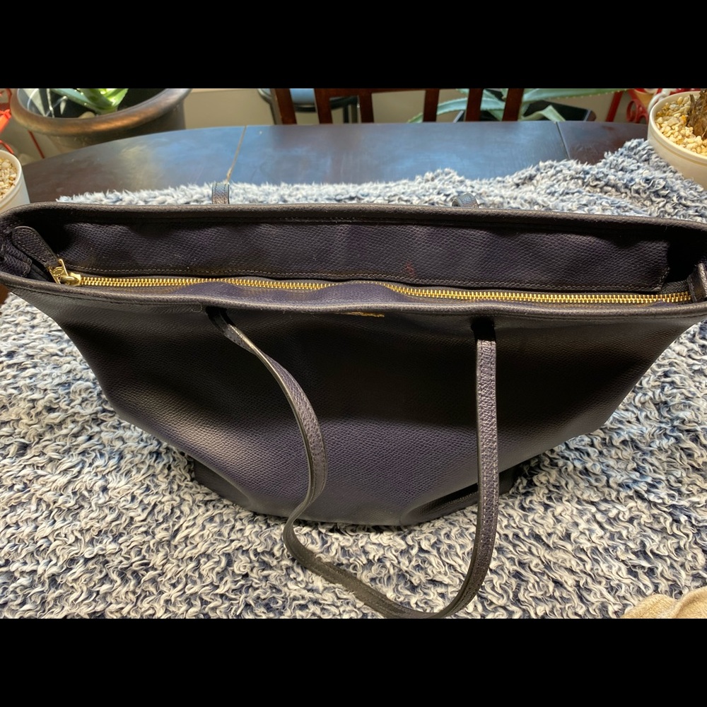 Navy blue coach tote - Picture 2 of 6